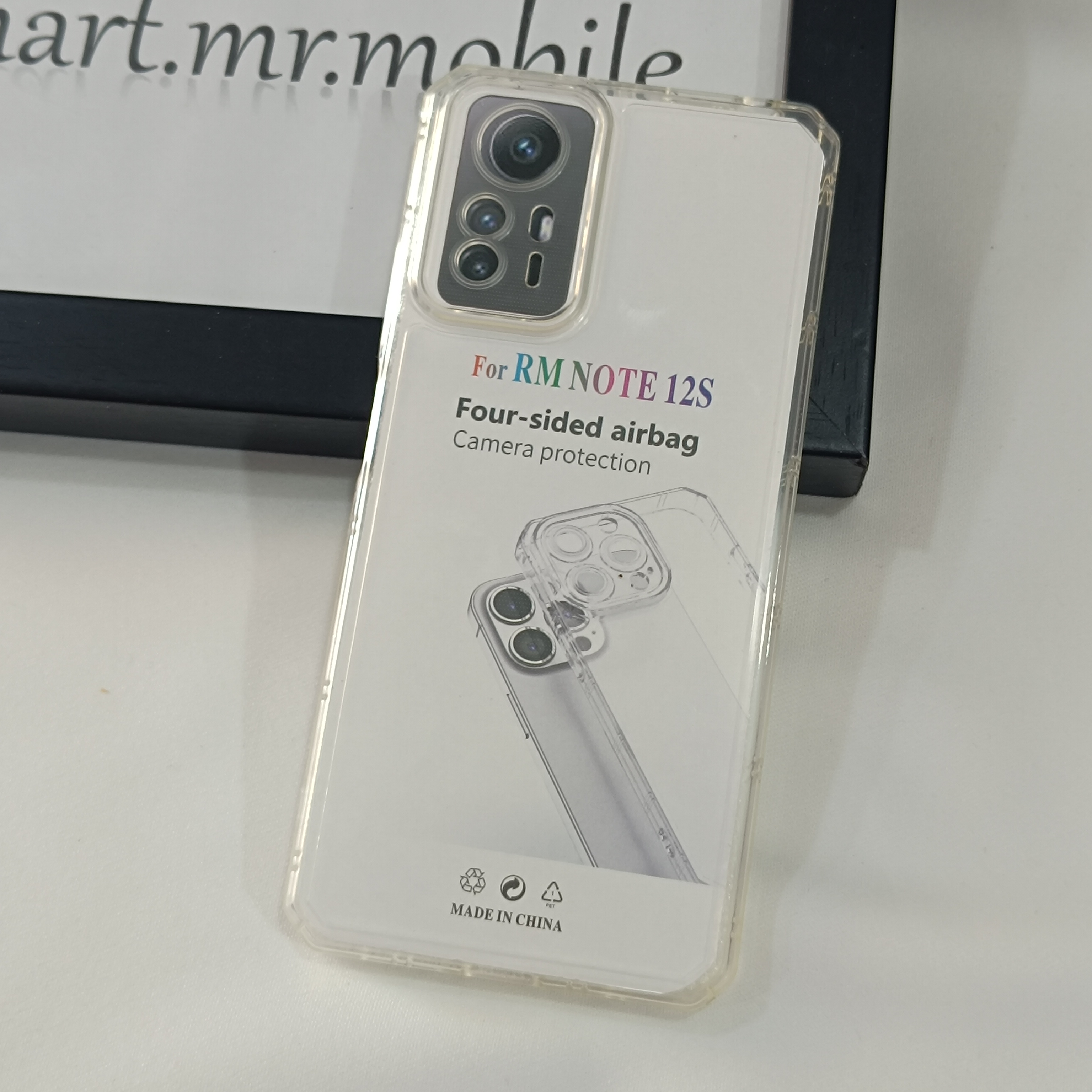 کاور شفاف گوشی Xiaomi Note 12s/قاب موبایل شیائومی نوت 12 اس